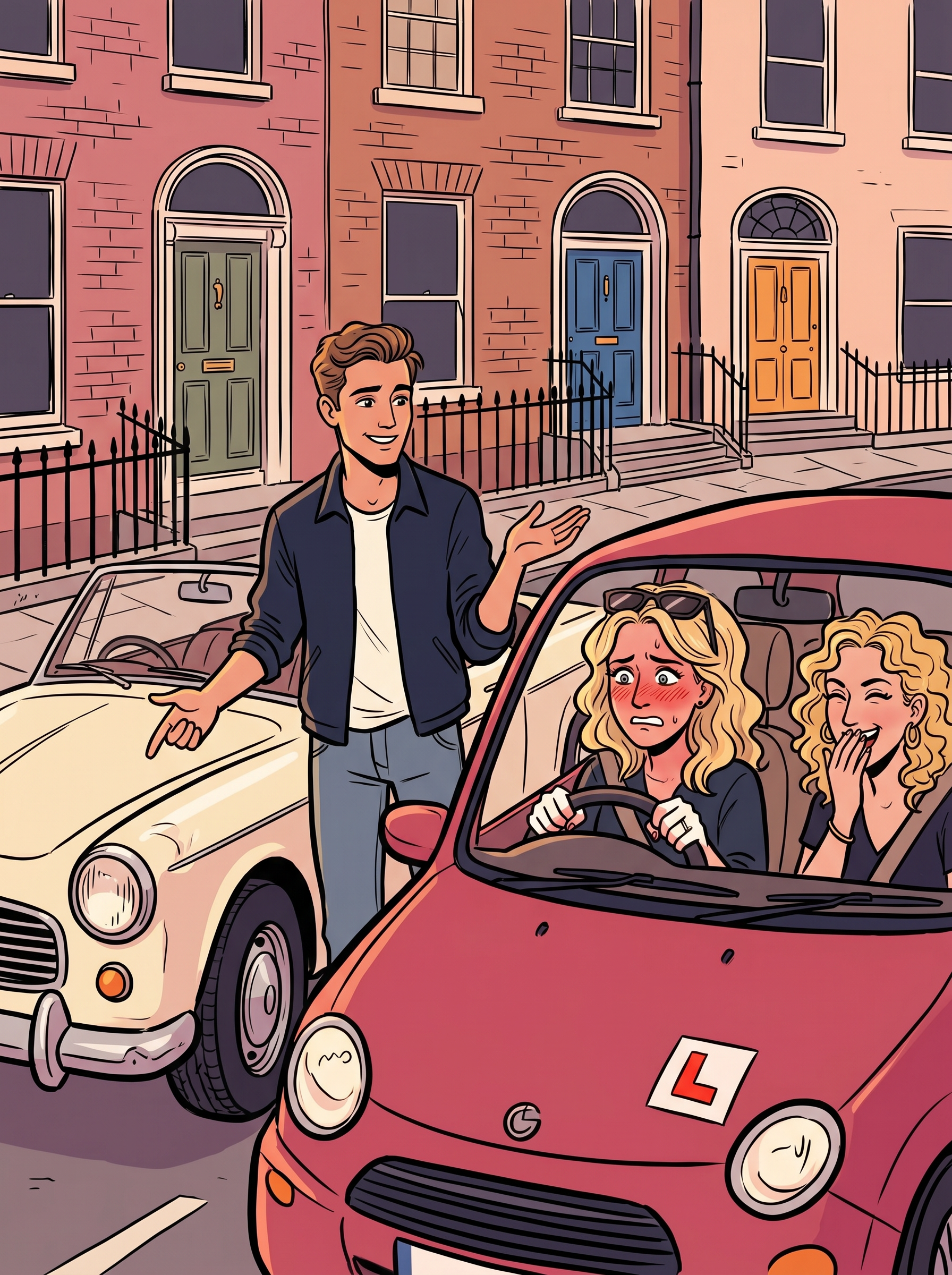 Learning to drive — the convertible incident