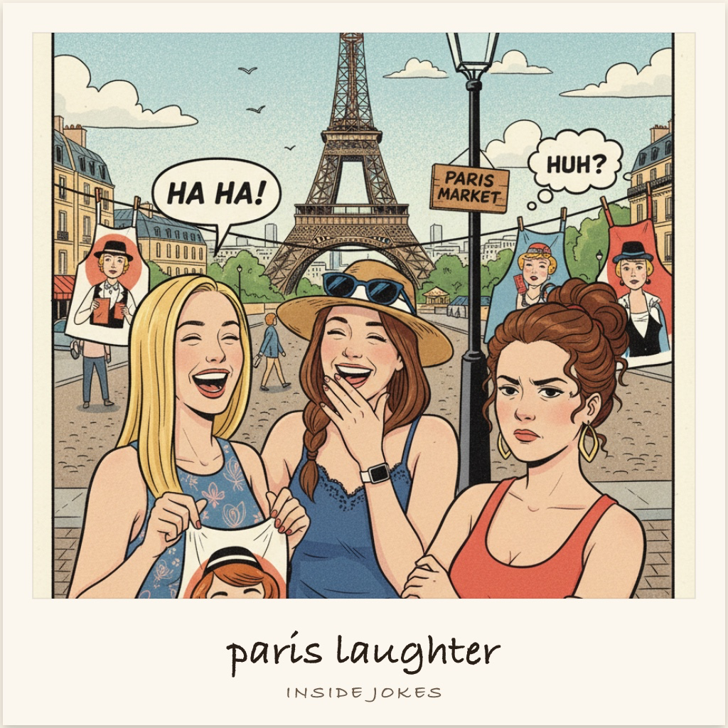 Girls' trip to Paris